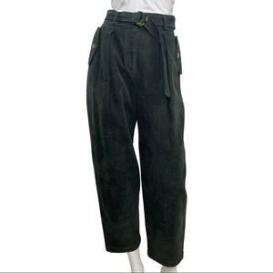 Babaton Belted Cropped Pants